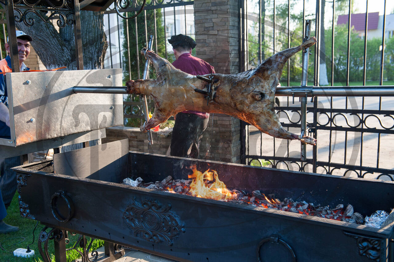 Электро-шампур для жарки курицы на мангале в Москве фото 4 Для дома и дачи Москва