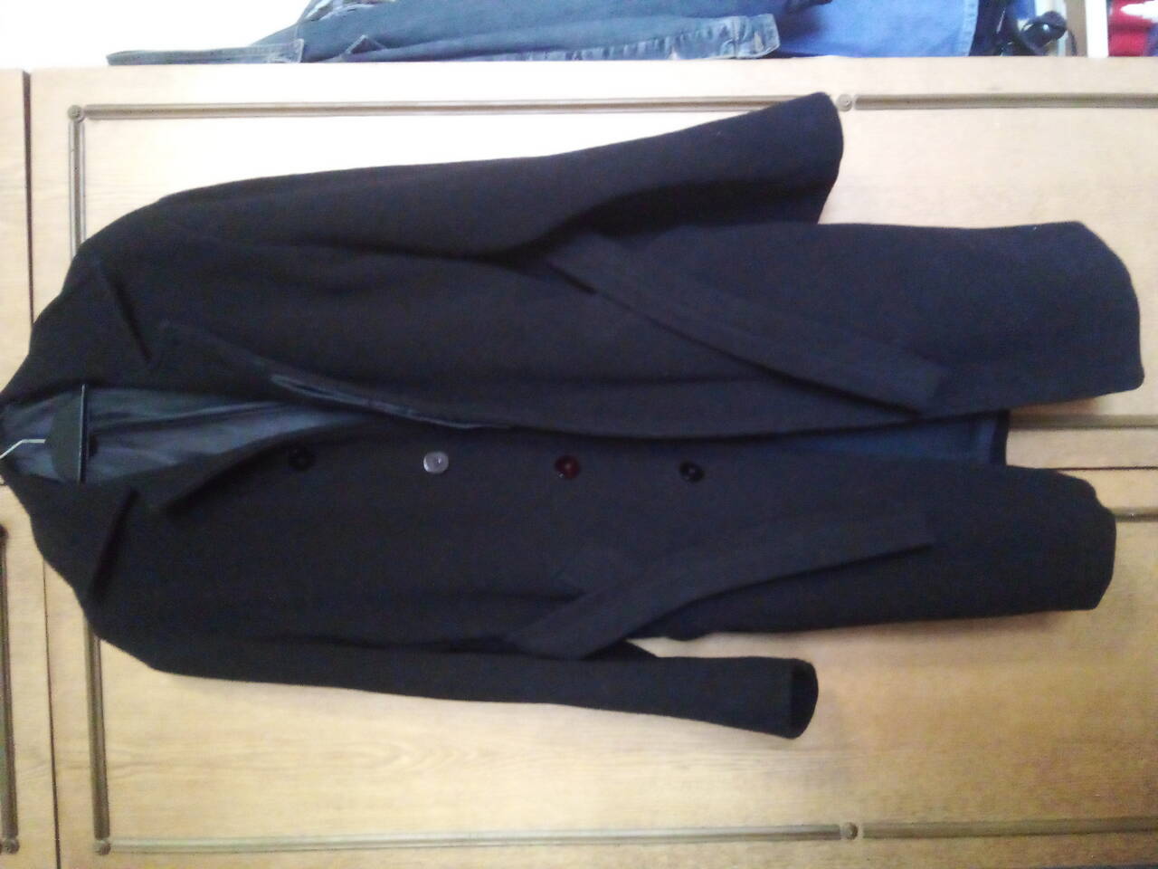 Пальто драповое демесезонное, очень тёплое. в Симферополе фото 4 Личные вещи Симферополь