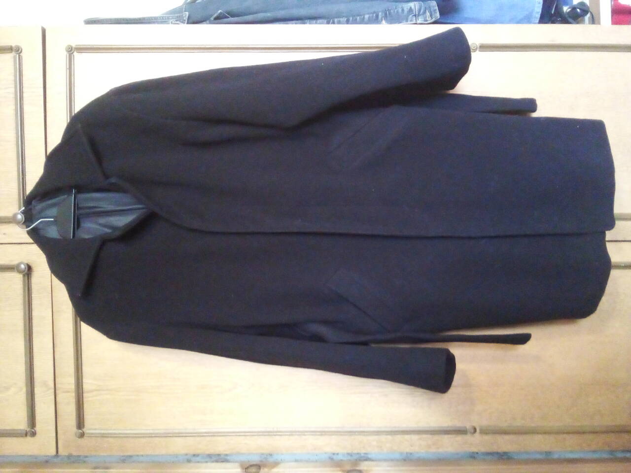 Пальто драповое демесезонное, очень тёплое. в Симферополе фото 2 Личные вещи Симферополь