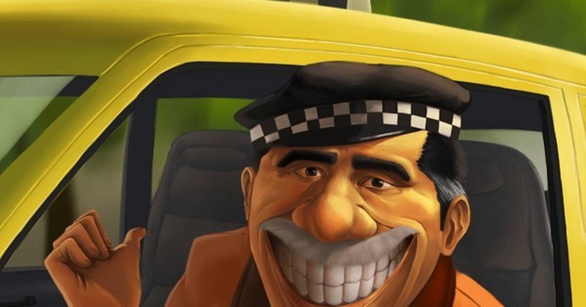 Водитель такси на аренде