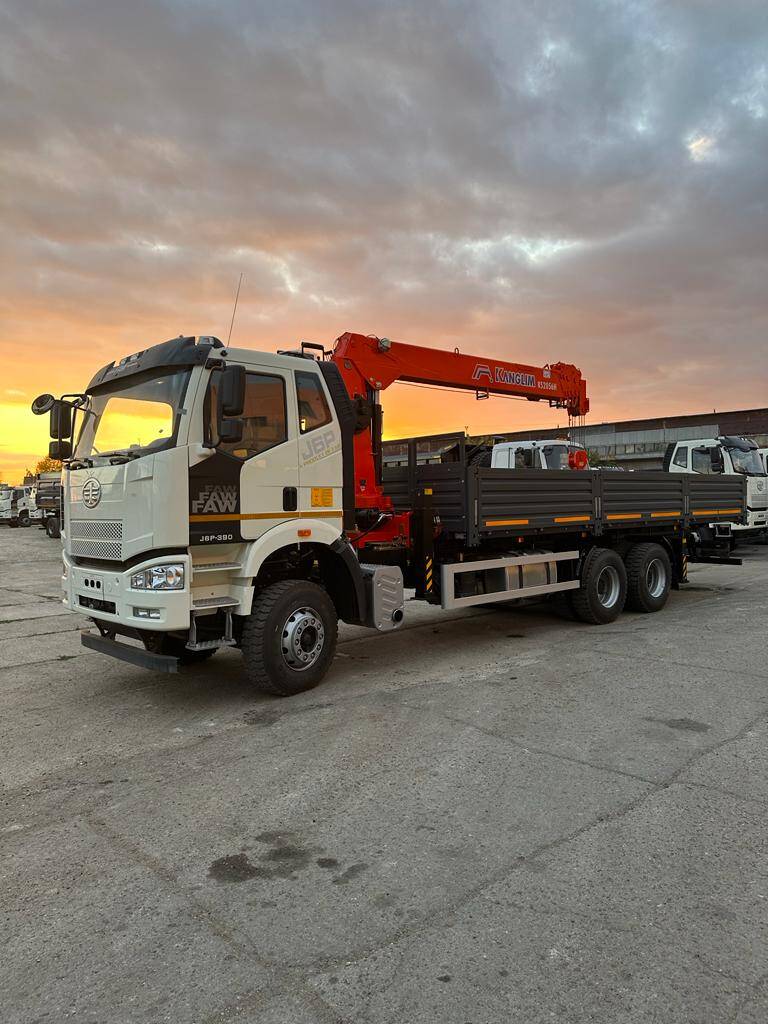 Бортовой автомобиль FAW с КМУ Horyong 216 в Ростове-на-Дону фото 3 Транспорт Ростов-на-Дону