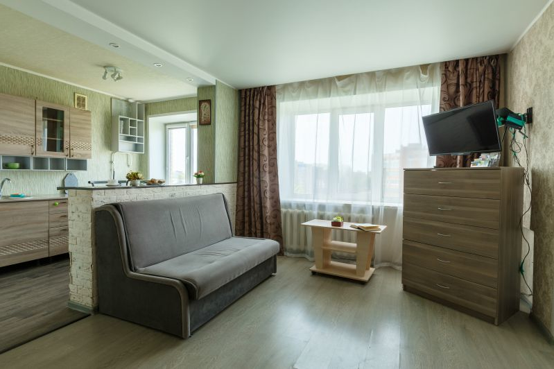 Комфортная стильная квартира-студия с новым евроремонтом в Смоленске фото 6 Недвижимость Смоленск