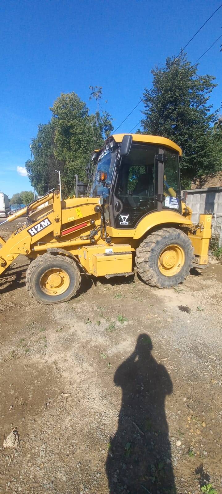 Услуги экскаватора погрузчика 
