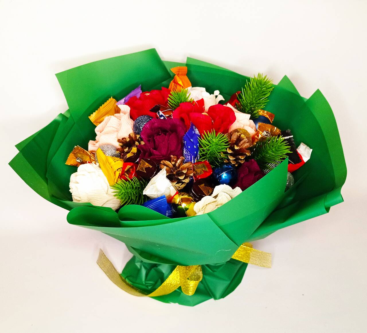 Сладкие Новогодние букеты и композиции из конфет. в Москве фото 6 Продукты питания Москва