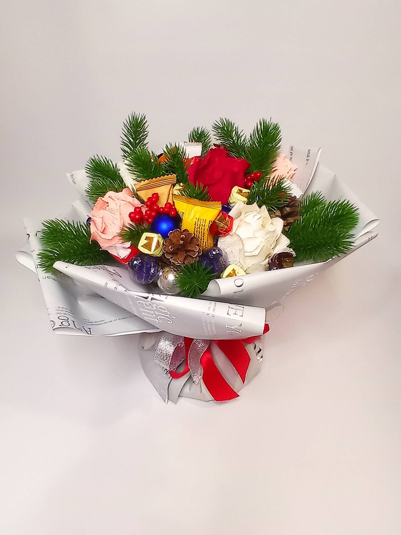 Сладкие Новогодние букеты и композиции из конфет. в Москве фото 1 Продукты питания Москва