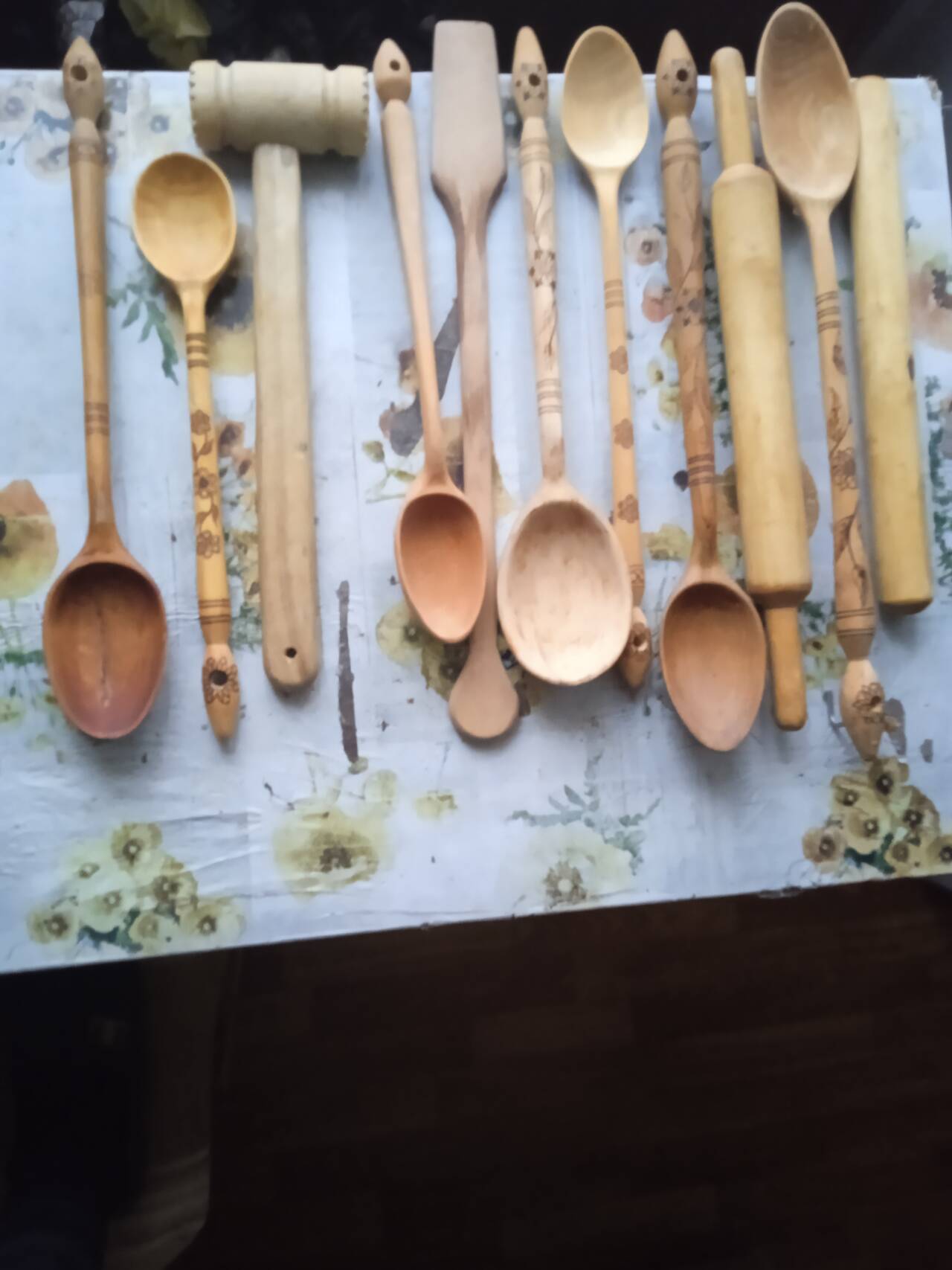 Ложки деревянные