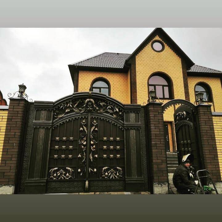 Кованые ворота