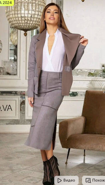 Юбка замша дизайн Даша Васильева в Санкт-Петербурге фото 2 Личные вещи Санкт-Петербург