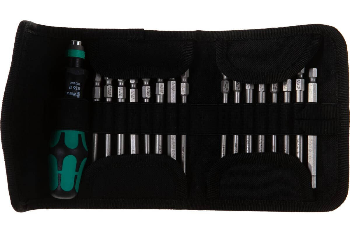 Wera 059295 Набор отверток со сменными насадками Kraftform Kompakt в Москве фото 4 Для дома и дачи Москва