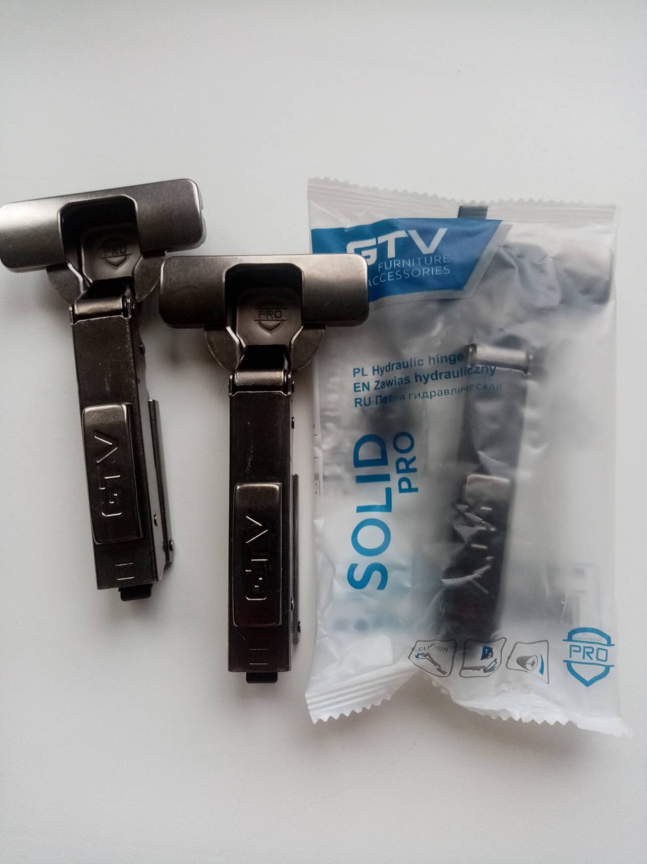 Мебельные петли GTV с доводчиком , 3D регулировкой и прямой ответной планкой в Санкт-Петербурге фото 1 Для дома и дачи Санкт-Петербург