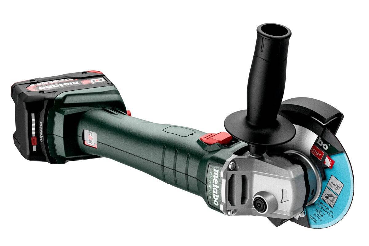 Аккумуляторная угловая шлифовальная машина Metabo W 18 L 9-125 в Москве фото 1 Для дома и дачи Москва