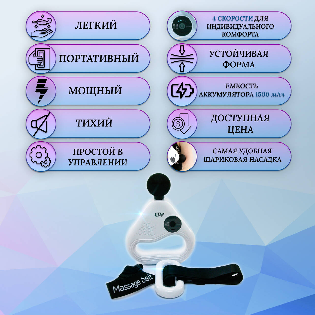 Многофункциональный массажер для всего тела 2в1 в Москве фото 3 Личные вещи Москва