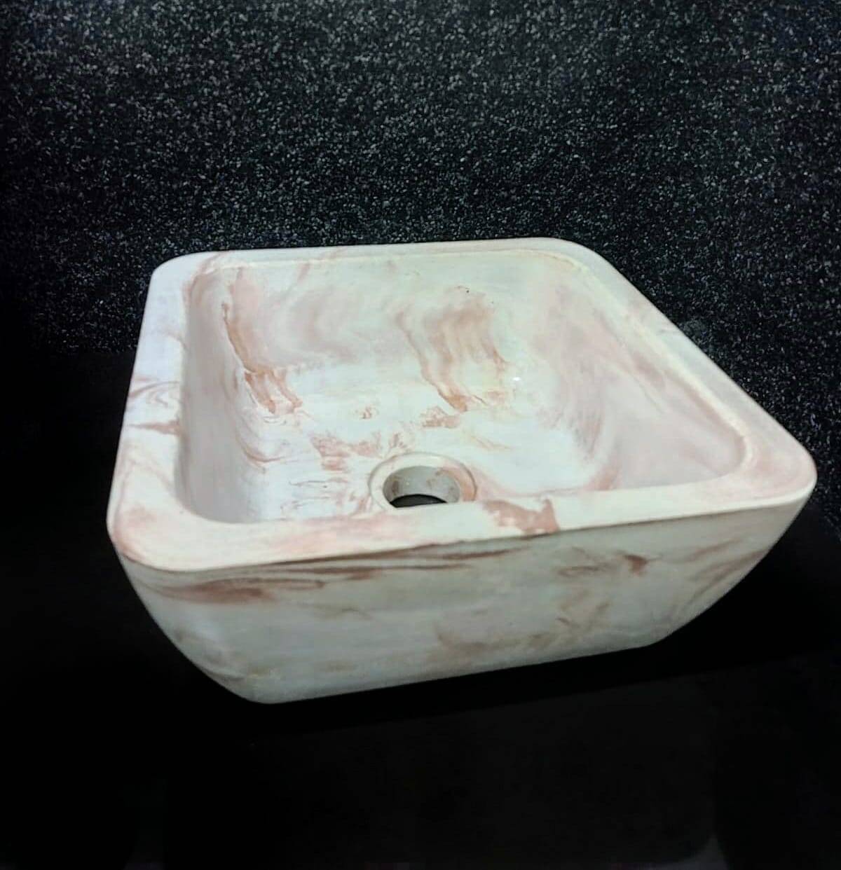 Накладная раковина из арт-бетона в Новороссийске фото 3 Для дома и дачи Новороссийск