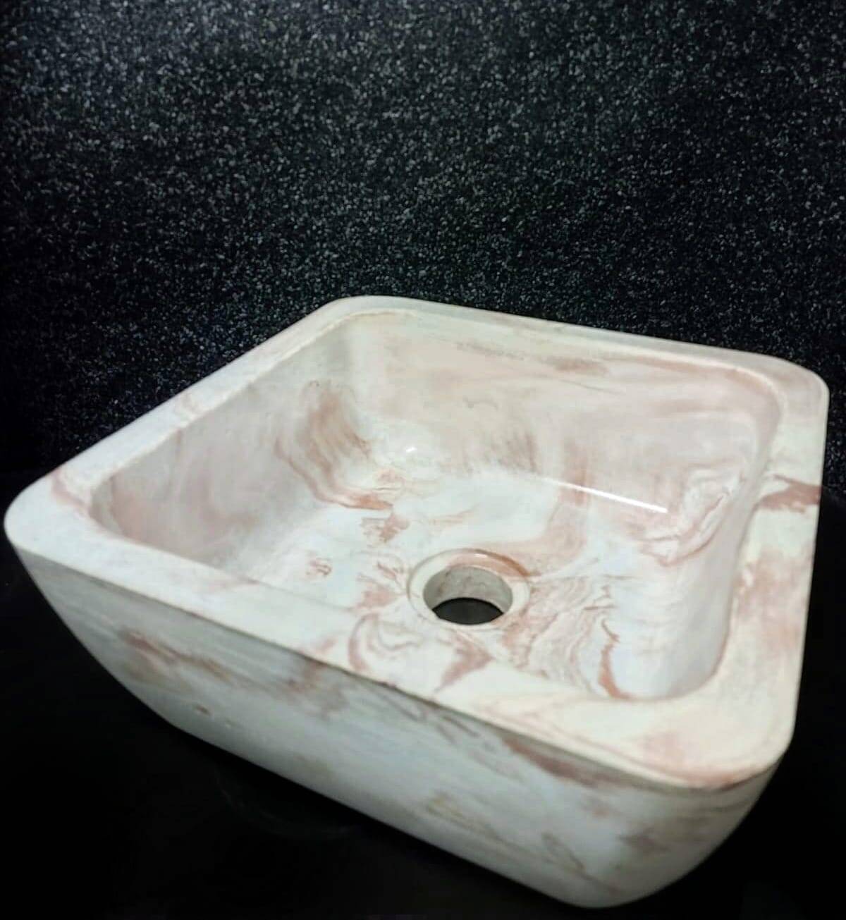 Накладная раковина из арт-бетона Накладная раковина из арт-бетона