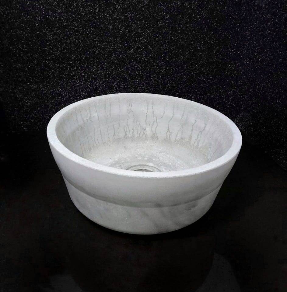 Накладная раковина из арт-бетона Накладная раковина из арт-бетона