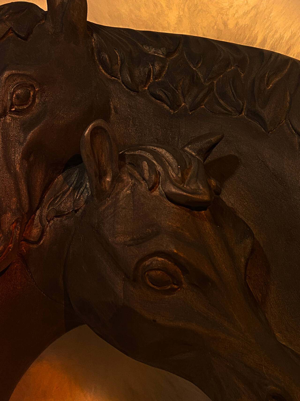 Резная статуэтка «Два коня» в Ставрополе фото 3 Для дома и дачи Ставрополь