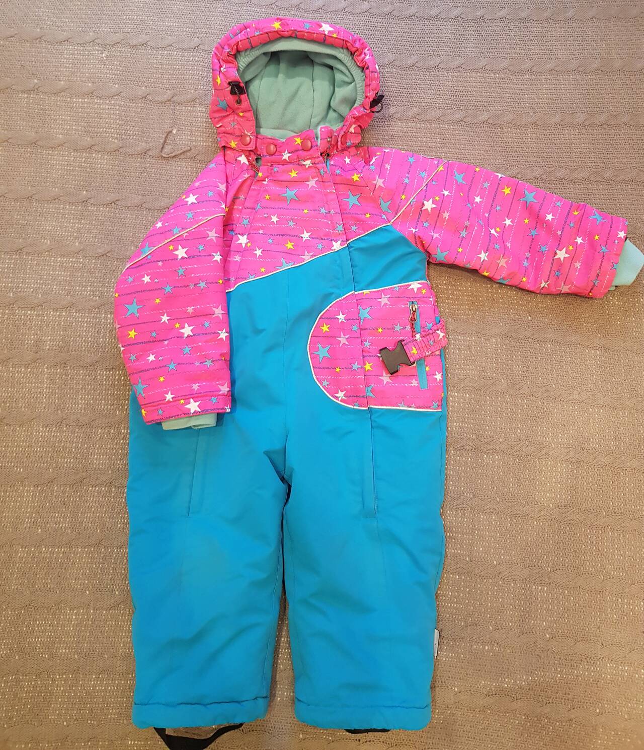 Детский зимний комбинезон