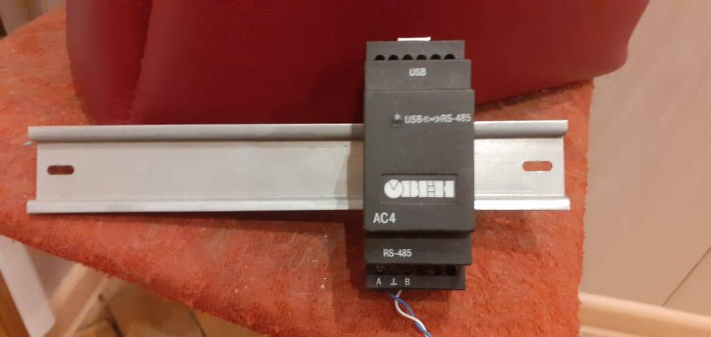 Промышленный преобразователь USB <-> RS-485 "ОВЕН"