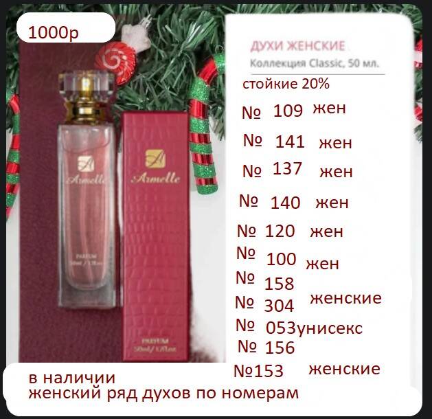 духи 50 мл purfum Armelle женские мужские стойкие много ароматов 50 мл парфюм в Москве фото 1 Личные вещи Москва