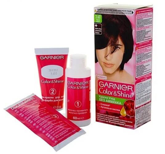 GARNIER Color Shine роскошь тон краска уход для волос 3.6 черная вишня стойкая в Москве фото 3 Услуги Москва GARNIER Color Shine роскошь тон краска уход для волос 3.6 черная вишня стойкая в Москве фото 3 Услуги Москва
