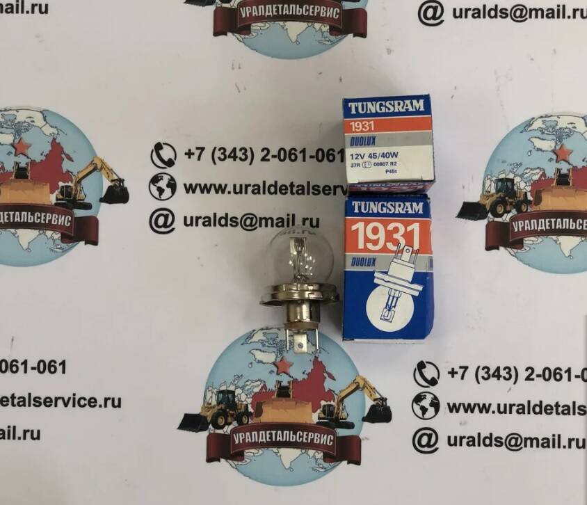 Лампа автомобильная GE 1931 E1 R2 12V 45/40W P45T GE MIH 45/40W P45T в Екатеринбурге фото 1 Транспорт Екатеринбург