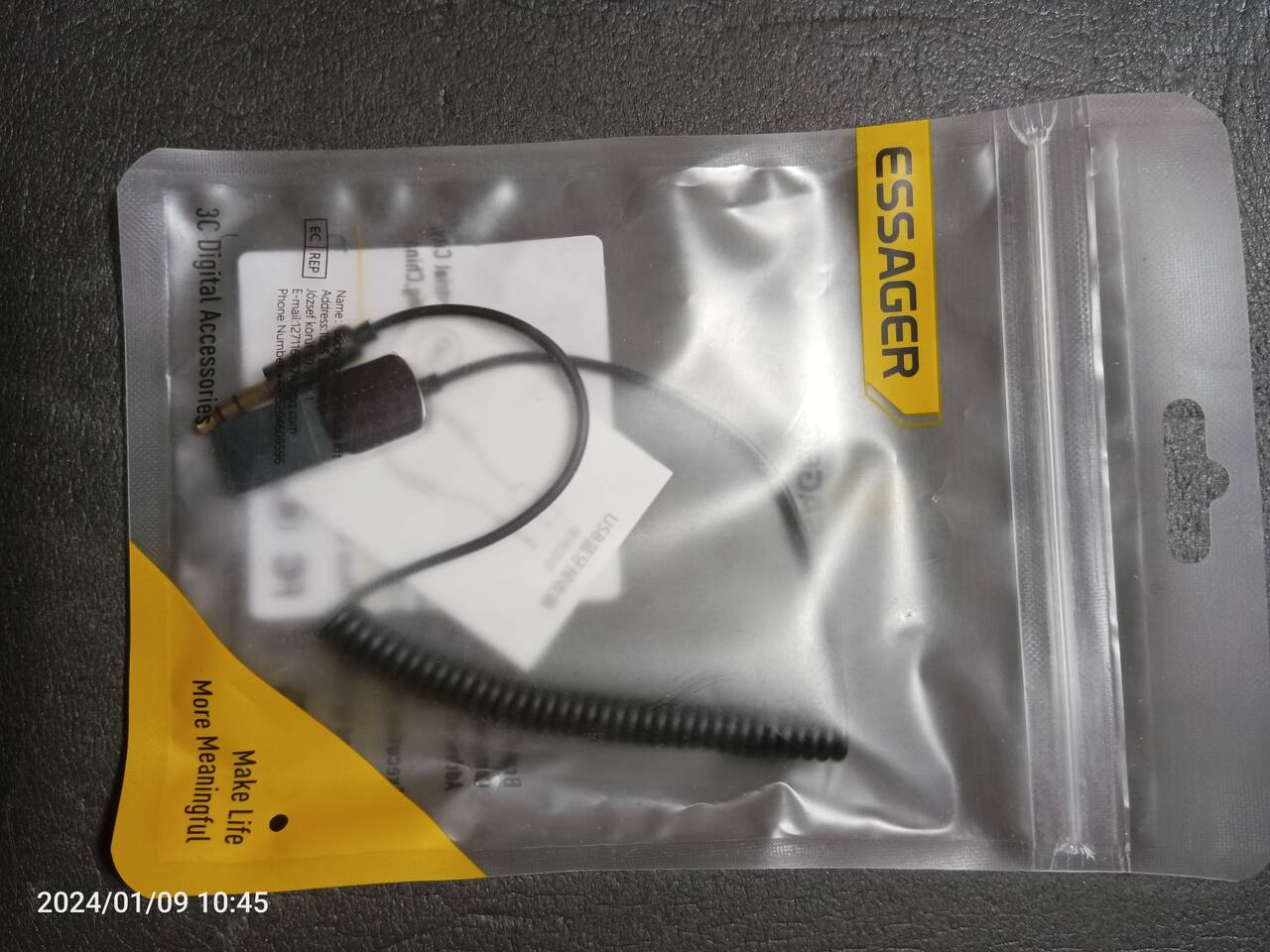 Bluetooth aux адаптер для автомобильной магнитолы