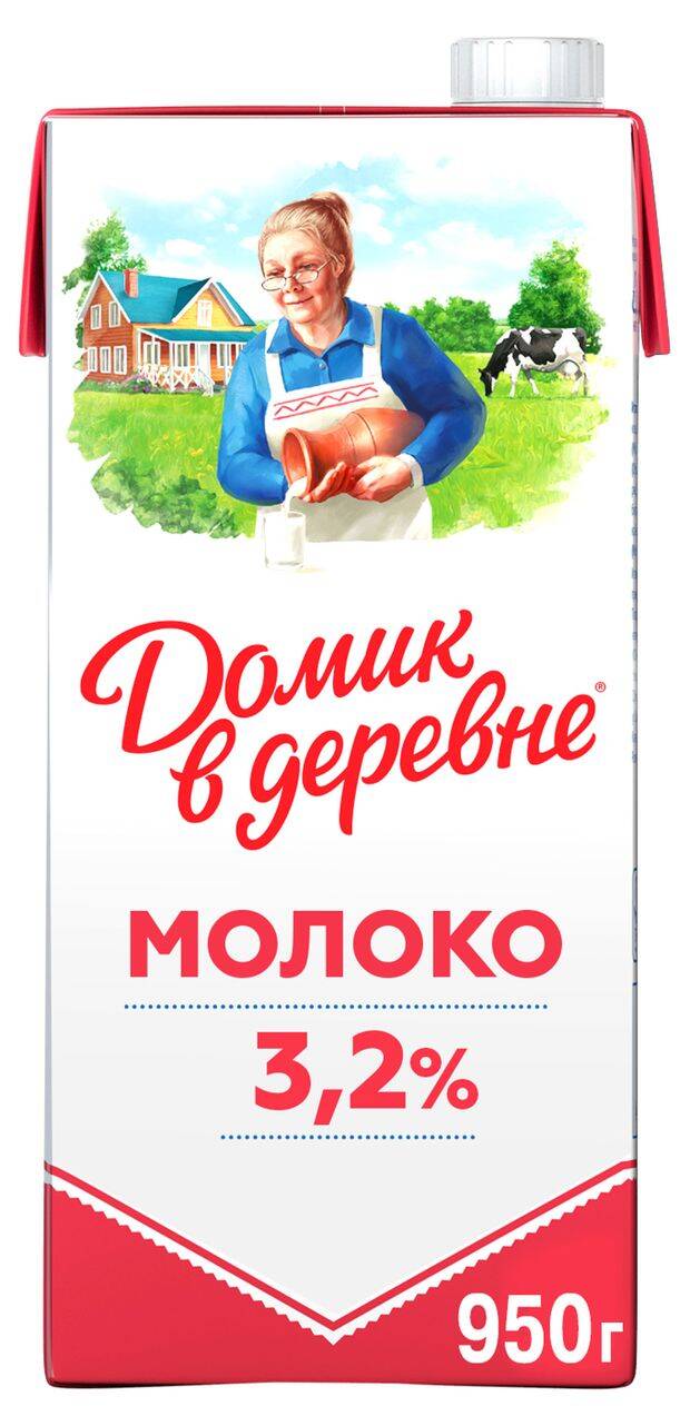 Молоко Домик в деревне