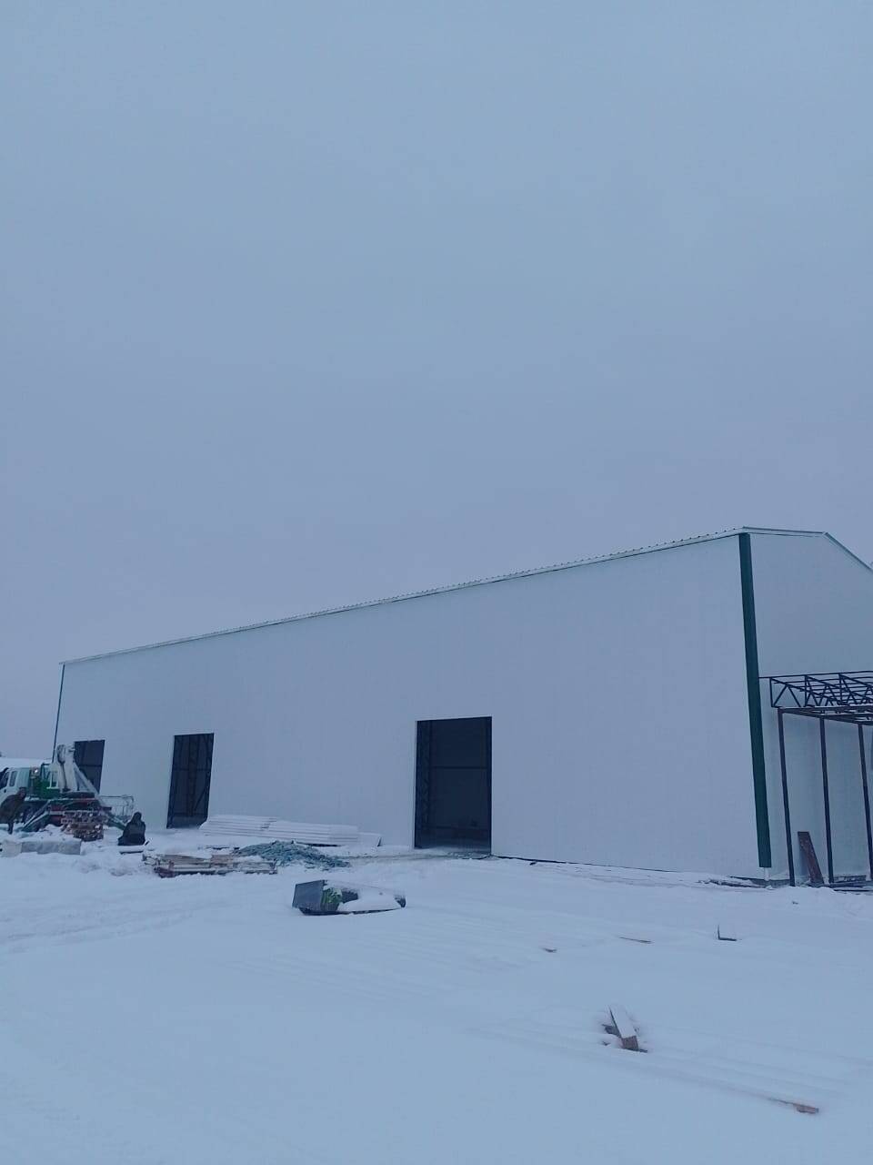 Склад, состоящий из панелей из сэндвичного материала в Липецке фото 2 Услуги Липецк