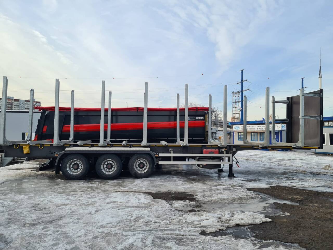 Полуприцеп сортиментовоз Koluman в Москве фото 5 Транспорт Москва