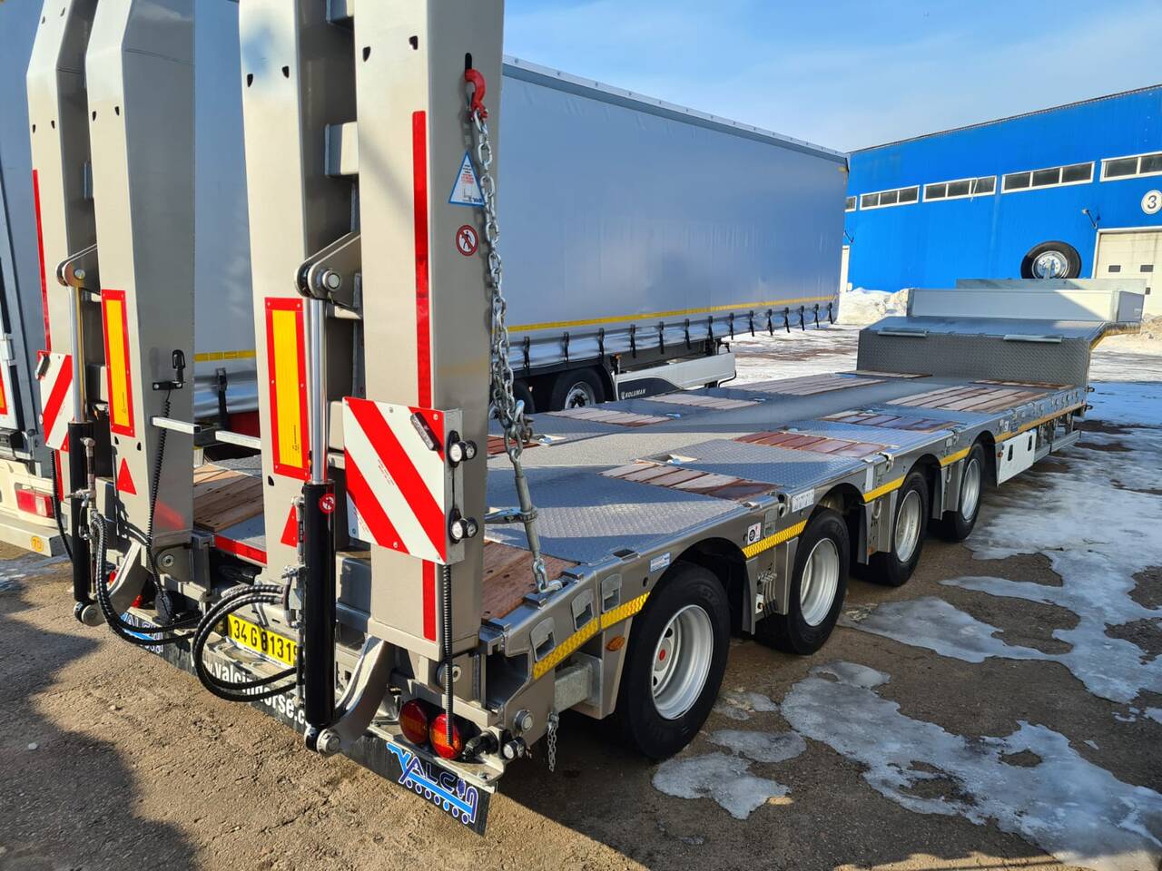 Koluman раздвижной низкорамный трал в Москве фото 6 Транспорт Москва