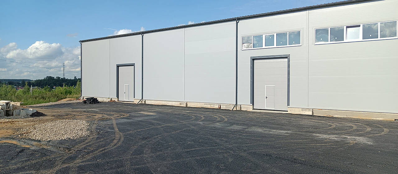 Сдается новый теплый склад