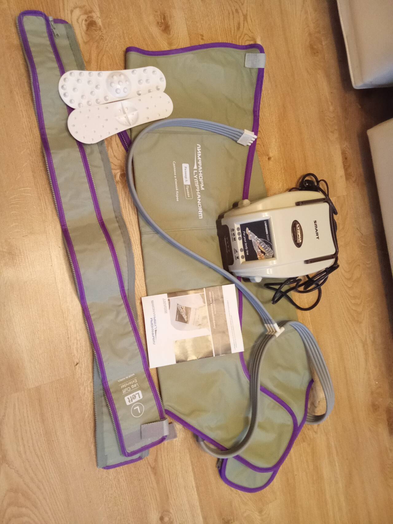 Продается аппарат для прессотерапии и лимфодренажа Lympha Norm Smart для домашнего использования.