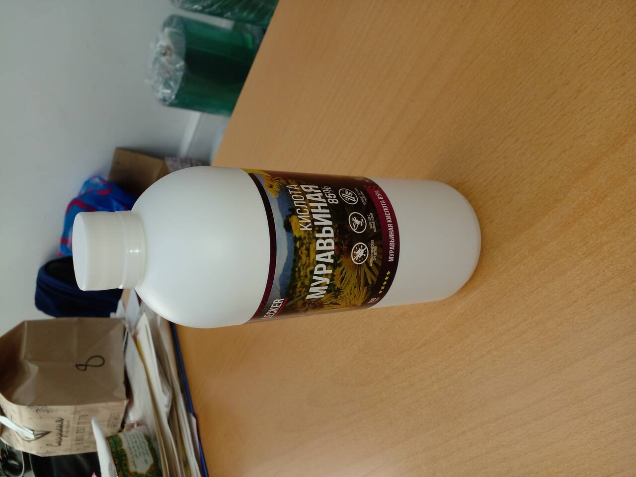 Для пчеловодов муравьиную кислоту (0,5 л) продаю в Майкопе фото 1 Услуги Майкоп