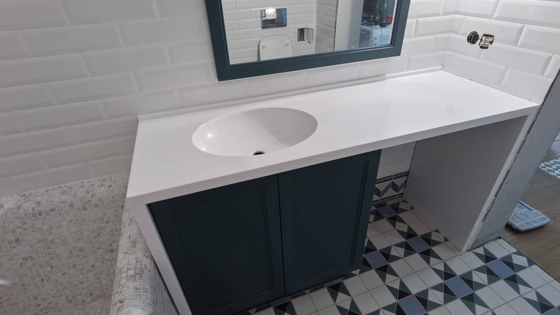 Столешницы в ванную комнату из искусственного акрилового камня в Казани фото 7 Для дома и дачи Казань Столешницы в ванную комнату из искусственного акрилового камня в Казани фото 7 Для дома и дачи Казань