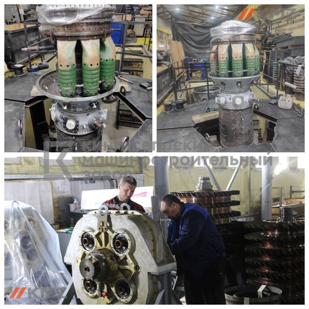 Ремонт камер сгорания газотурбинных двигателей и жаровых тру