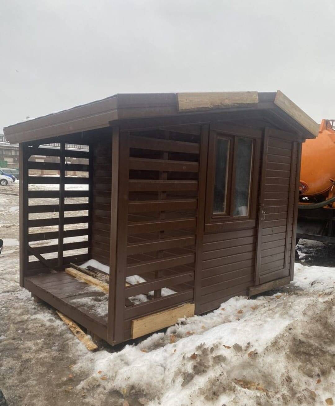 Бытовка деревянная Бытовка деревянная