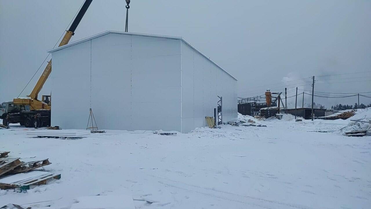 Быстровозводимые склады и ангары из сэндвич панелей в Балашихе фото 3 Услуги Балашиха