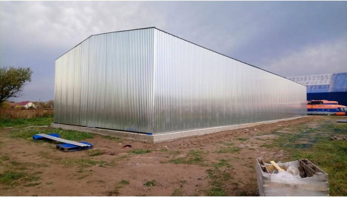 Быстровозводимые склады и ангары из сэндвич панелей в Балашихе фото 2 Услуги Балашиха