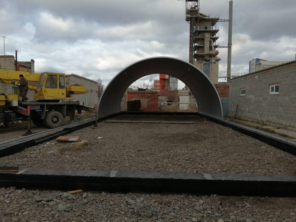 Бескаркасные ангары в Екатеринбурге фото 5 Услуги Екатеринбург