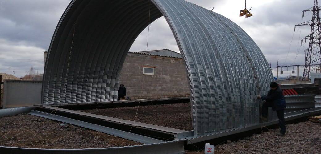 Бескаркасные ангары в Екатеринбурге фото 1 Услуги Екатеринбург