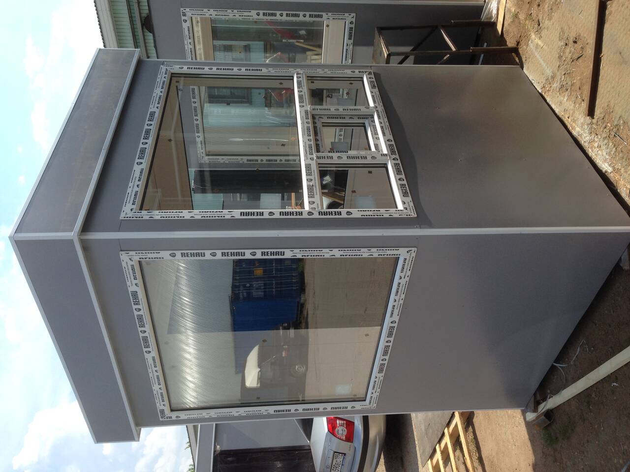 Пост охраны 1,5х1,5х2,5м, новый, утепленный