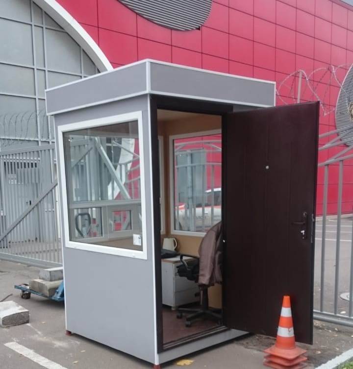 Пост охраны 1,5х1,5х2,5м, новый, утепленный в Москве фото 2 Для дома и дачи Москва