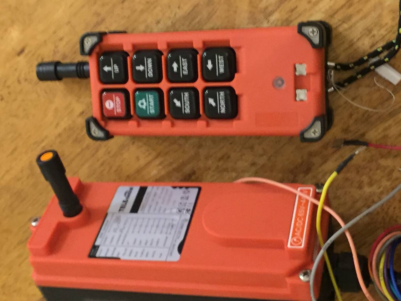 Радио управление с пола