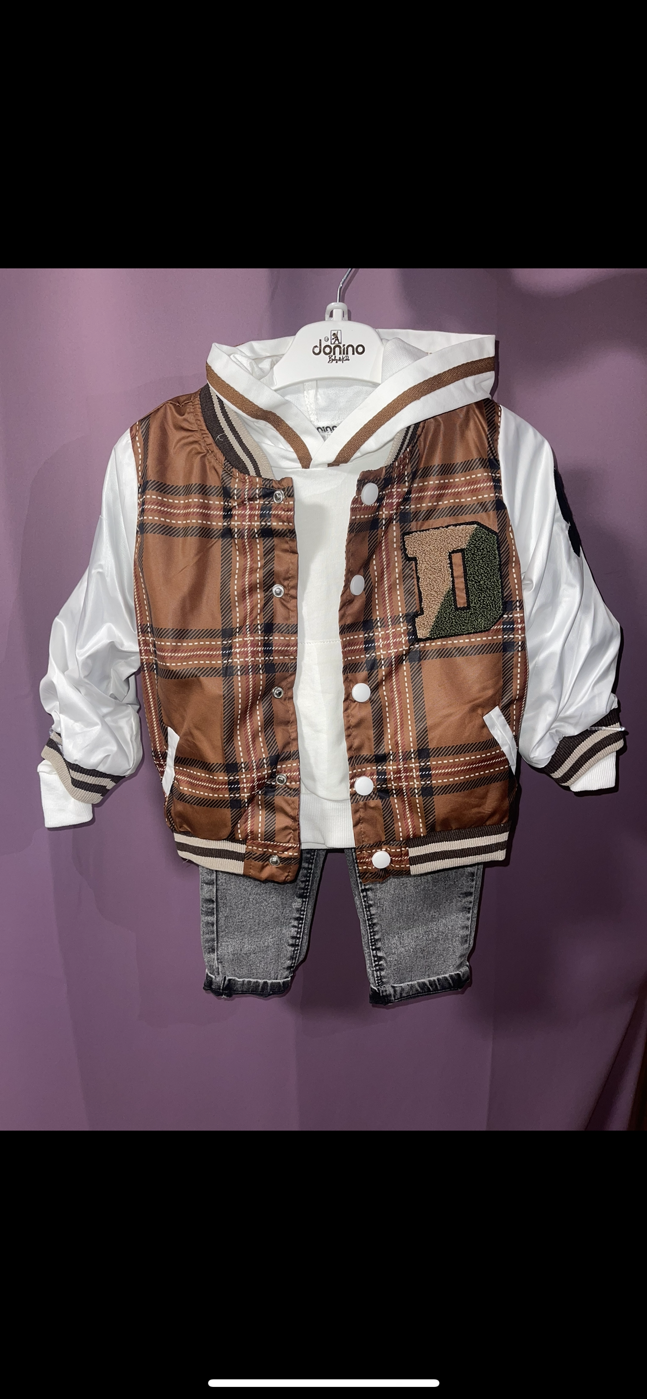 Спортивный детский костюм