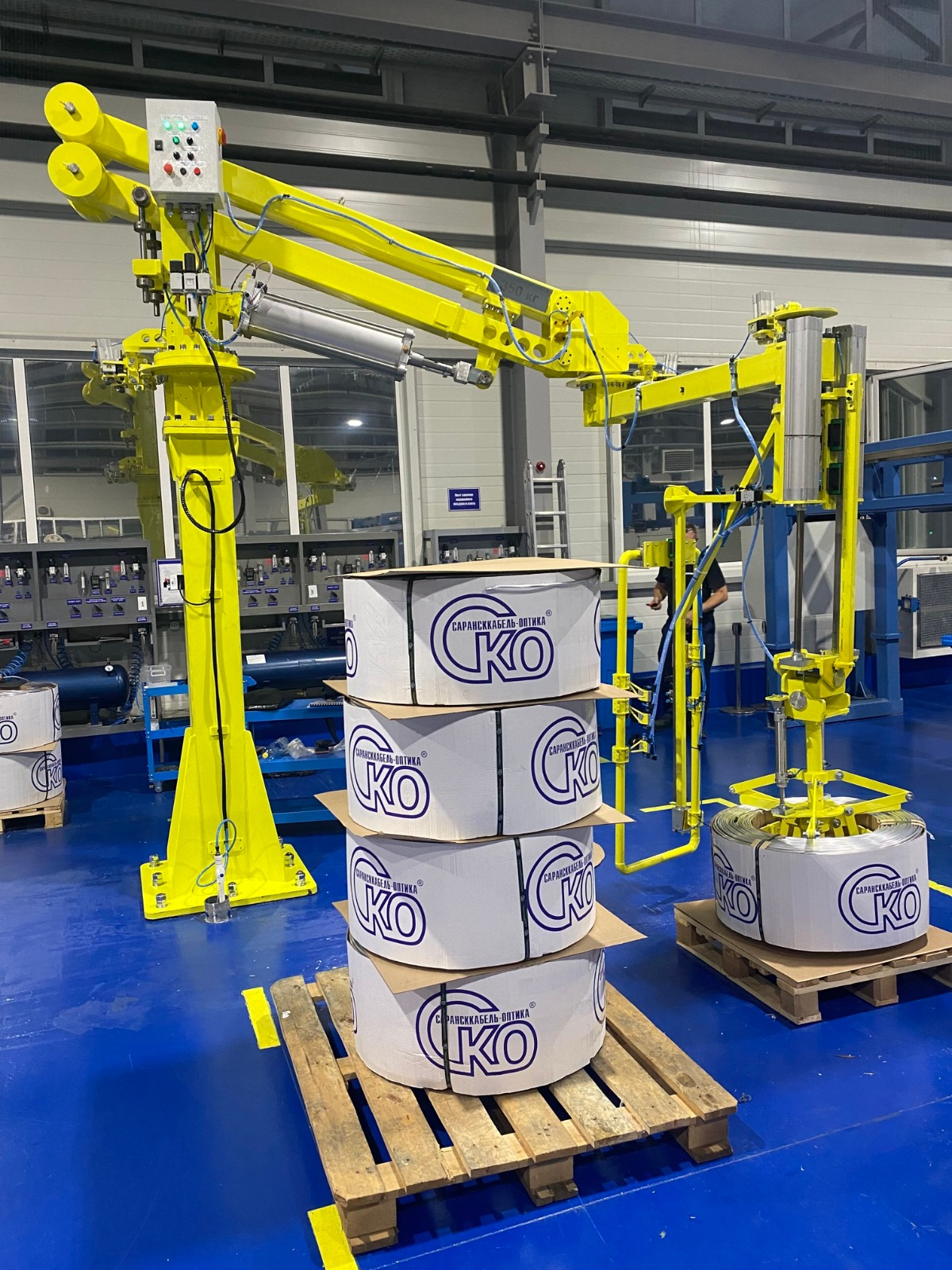 Манипулятор пневматический шарнирный балансир ШБМ-150-П в Екатеринбурге фото 4 Услуги Екатеринбург