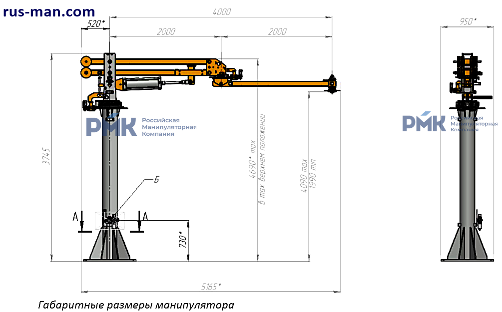 Манипулятор пневматический шарнирный балансир ШБМ-150-П в Екатеринбурге фото 5 Услуги Екатеринбург