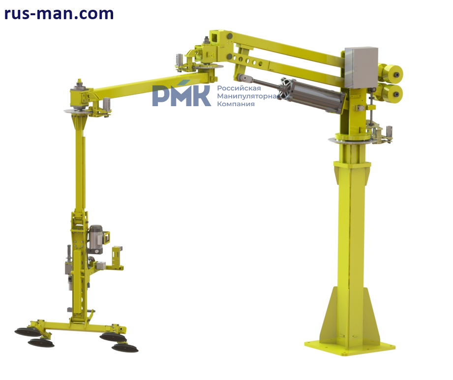 Манипулятор пневматический шарнирный балансир ШБМ-150-П в Екатеринбурге фото 3 Услуги Екатеринбург