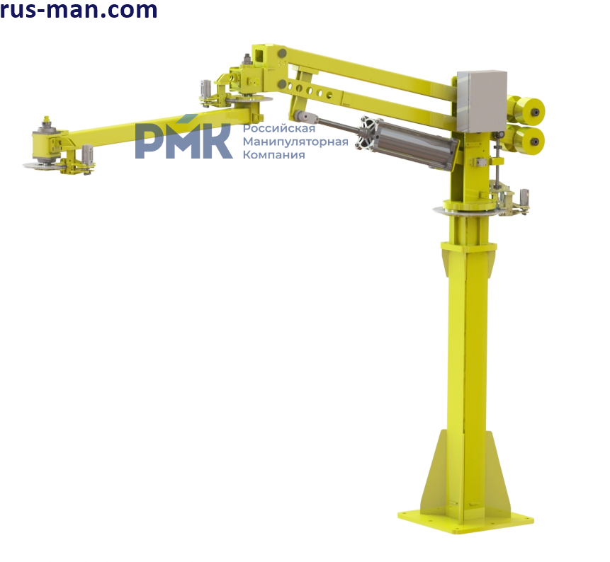 Манипулятор пневматический шарнирно-балансирный ШБМ-150-П кран