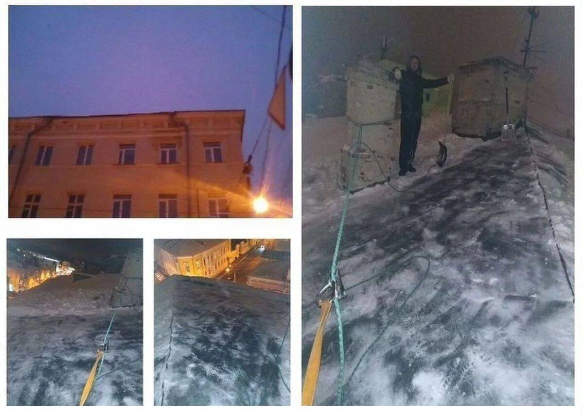 Очистка крыш от снега и наледи. Гарантия чистоты. Всё честно. в Нижнем Новгороде фото 6 Услуги Нижний Новгород