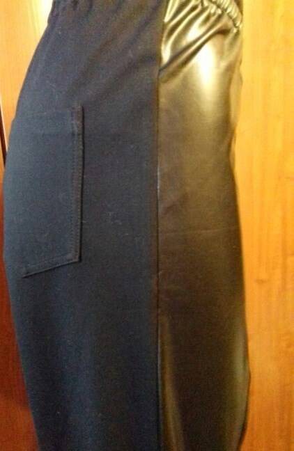 Брюки с кожан вставкой в Москве фото 2 Личные вещи Москва